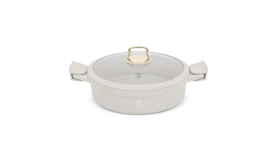 Berlinger Haus Sahara Collection l�bas tit�n bevonattal, fed�vel, levehet� fog�kkal, 28 cm